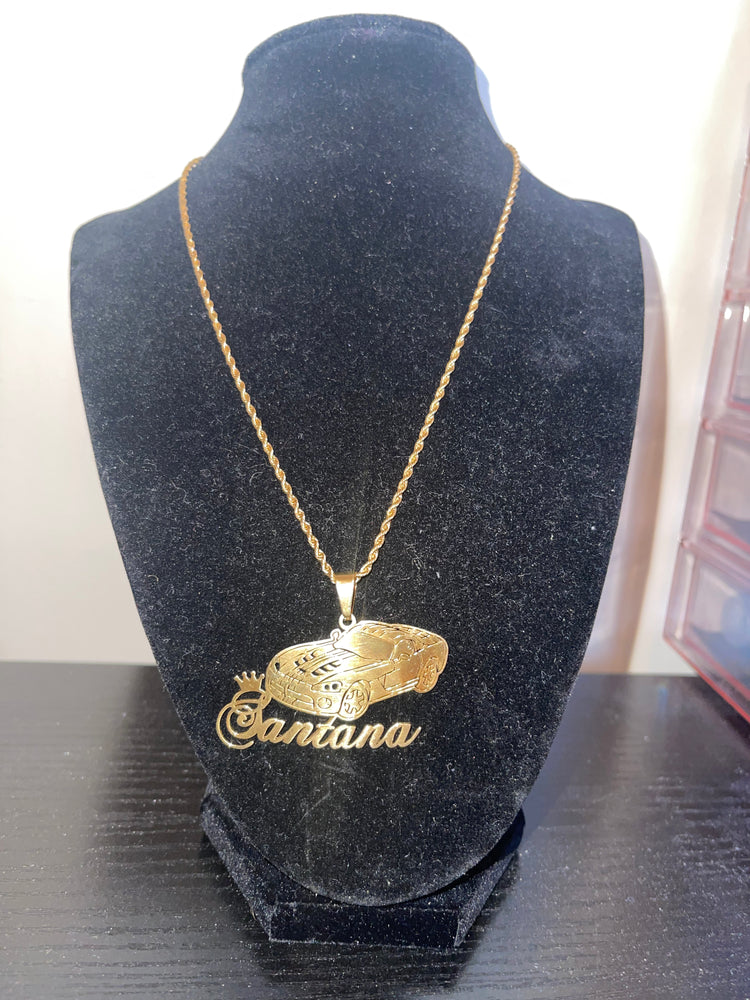 Kids custom characters pendant