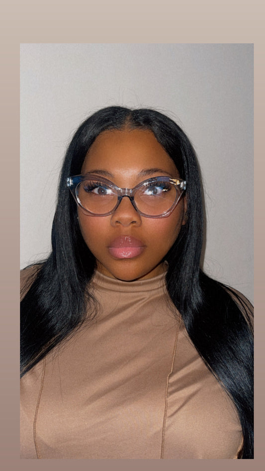 Cat eye glasses