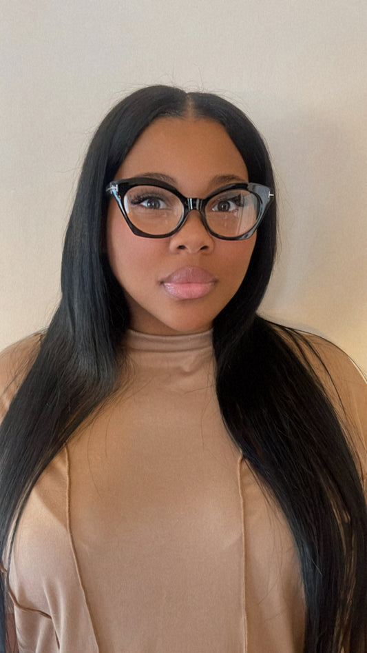 Cat eye glasses
